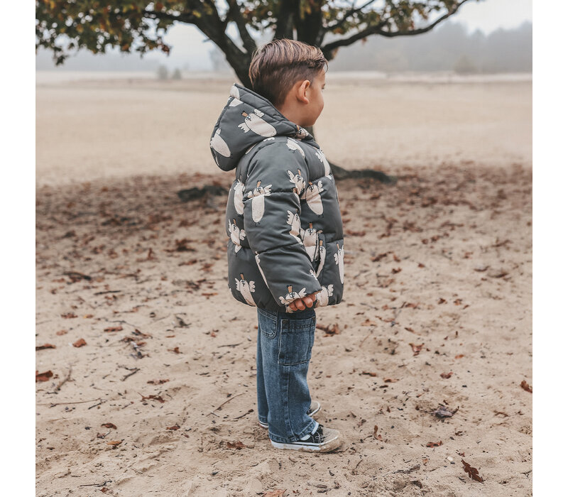 Your Wishes Chicken | Puffer Coat Raven
