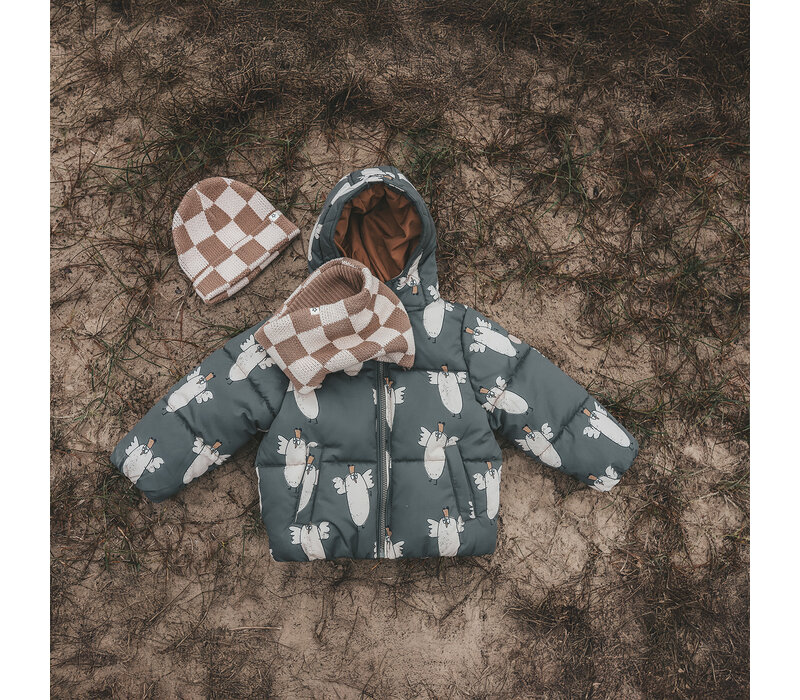Your Wishes Chicken | Puffer Coat Raven