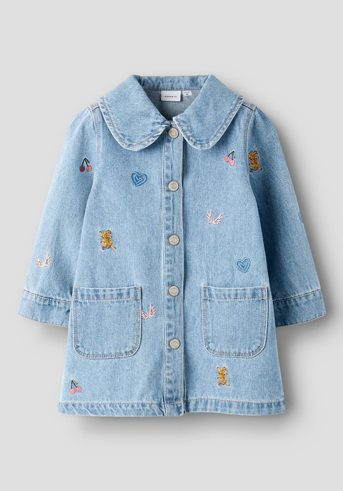 Name-it NMFLILI EMB DNM DRESS 4999-ZA