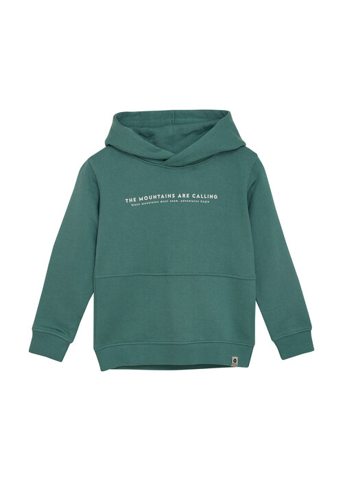 Daily seven Daily Seven Hoodie Backprint Blue Spruce