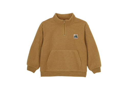 Daily seven Daily Seven Sweater Polar Fleece Light Chestnut