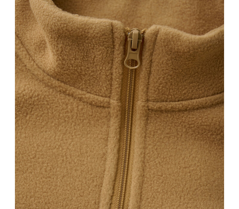 Daily Seven Sweater Polar Fleece Light Chestnut