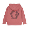 Daily seven Daily Seven Hoodie Artwork Coral Clay
