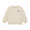Daily seven Daily Seven Oversized Sweater Backprint Sandshell