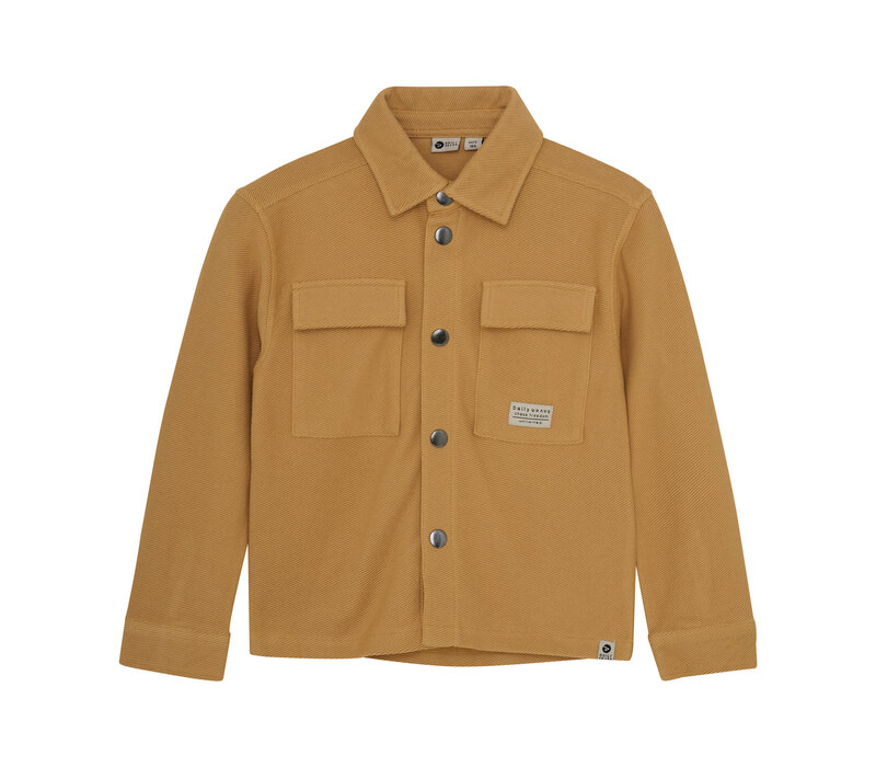 Daily Seven Shirtjacket Structure Light Chestnut