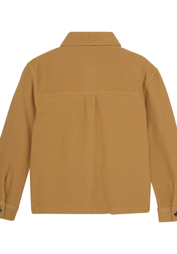 Daily Seven Shirtjacket Structure Light Chestnut