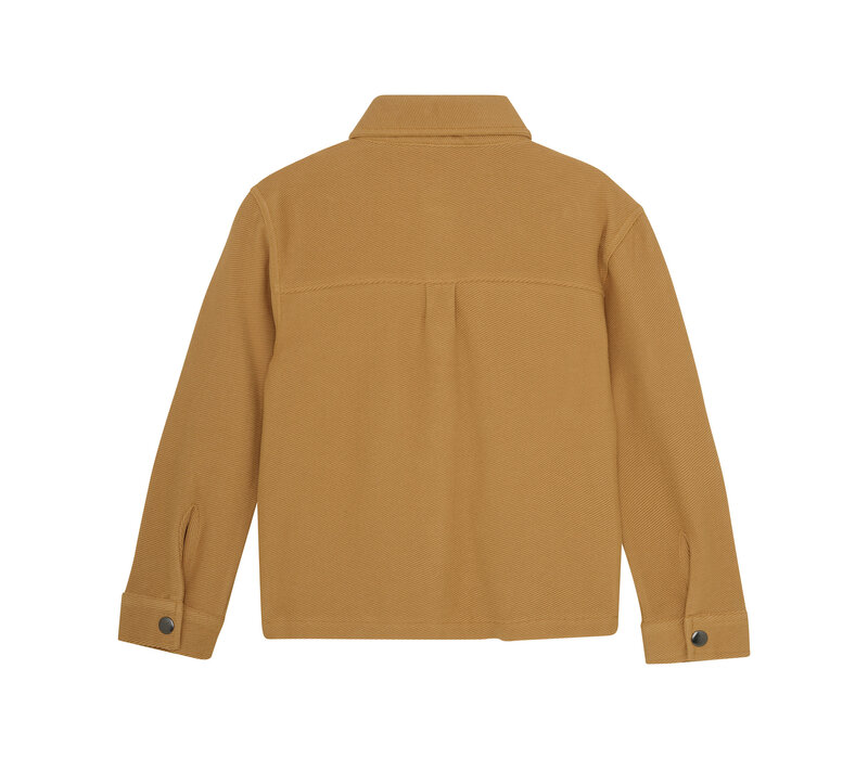 Daily Seven Shirtjacket Structure Light Chestnut