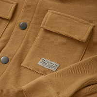 Daily Seven Shirtjacket Structure Light Chestnut