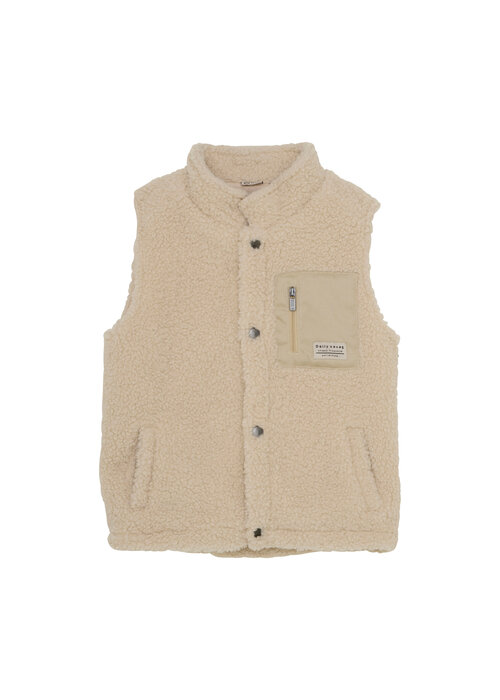 Daily seven Daily Seven Bodywarmer Teddy Sandshell