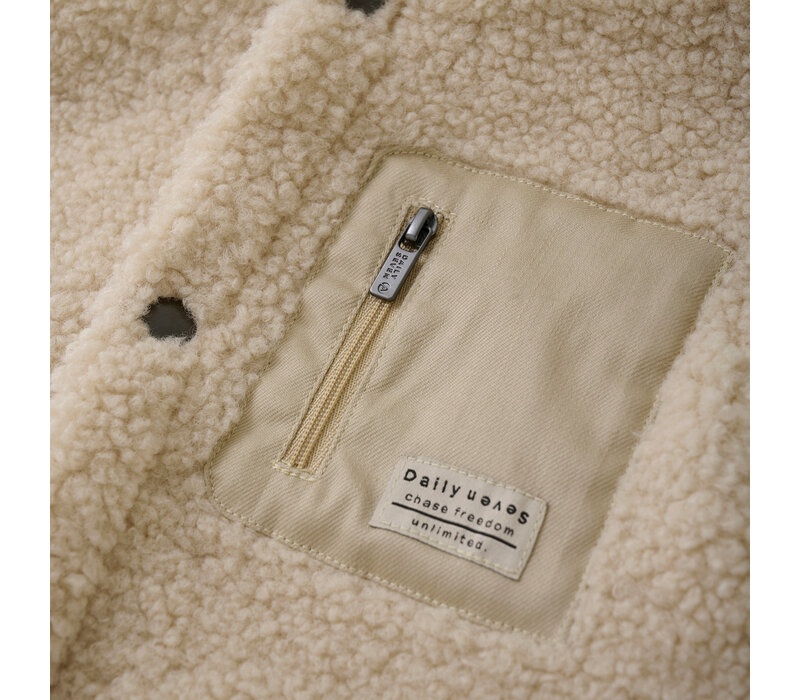 Daily Seven Bodywarmer Teddy Sandshell