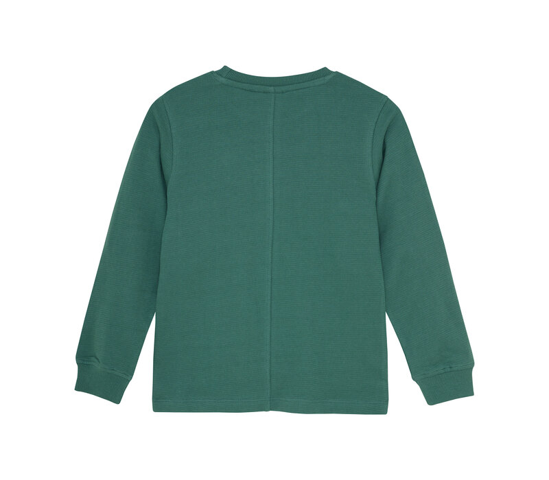 Daily Seven T-shirt Longsleeve Logo Blue Spruce