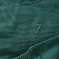 Daily Seven T-shirt Longsleeve Logo Blue Spruce
