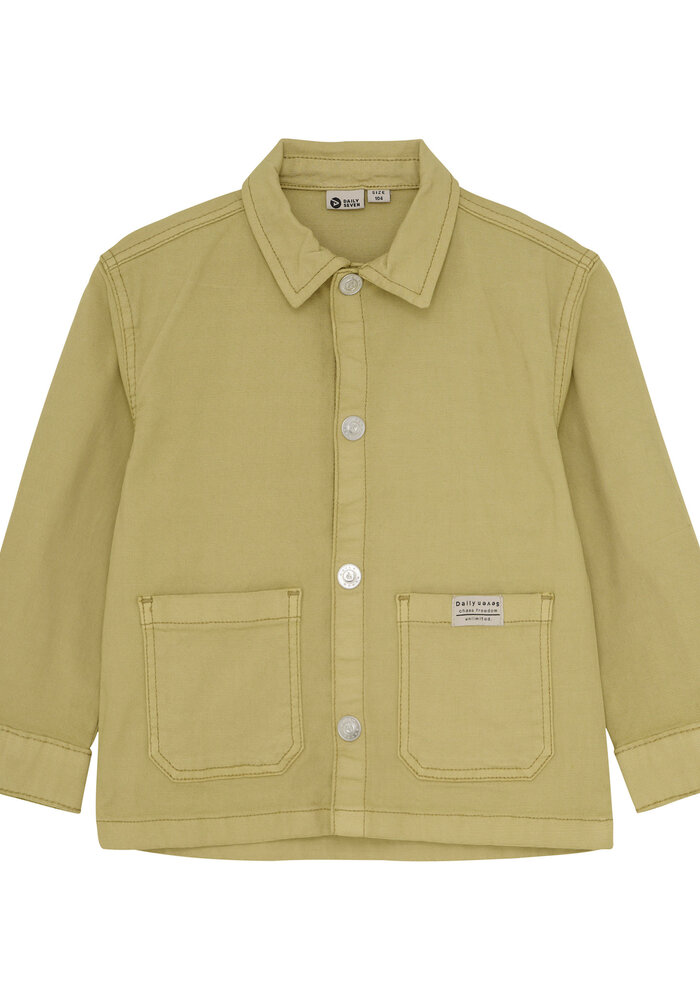 Daily Seven Canvas Jacket Silver Fern