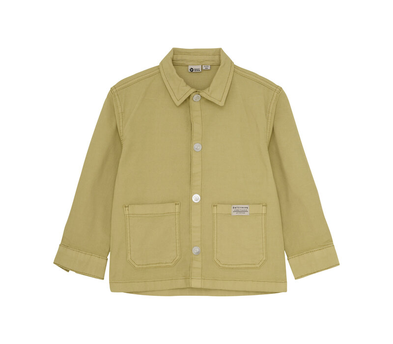 Daily Seven Canvas Jacket Silver Fern
