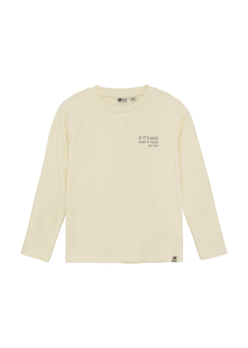 Daily seven Daily Seven T-shirt Longsleeve Backprint Off White