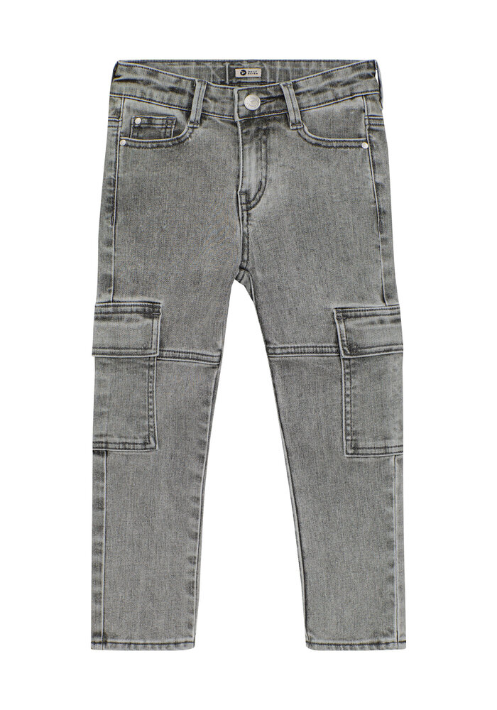 Daily Seven 2600 Straight Cargo Fit Used Grey Denim