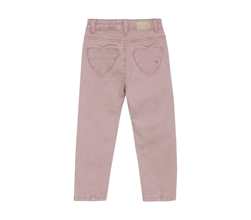 Daily Seven 2500 Mom Fit Heart Pocket Pale Mauve