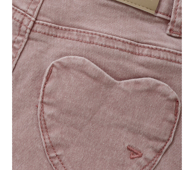 Daily Seven 2500 Mom Fit Heart Pocket Pale Mauve