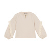 Daily seven Daily Seven T-shirt Longsleeve Ruffle Sandshell