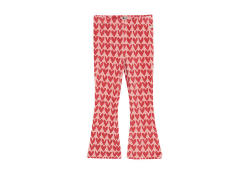 Daily seven Daily Seven Flared Heart Pants Pale Mauve