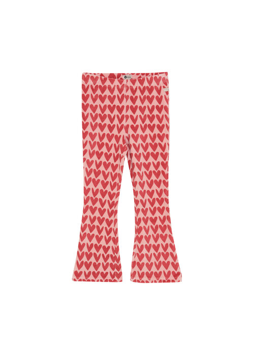 Daily seven Daily Seven Flared Heart Pants Pale Mauve