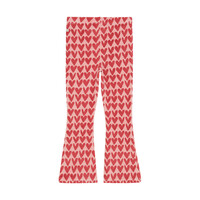 Daily Seven Flared Heart Pants Pale Mauve