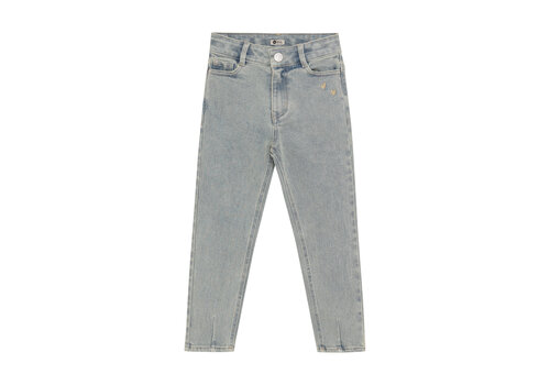 Daily seven Daily Seven 2500 Mom Fit Embroiderie Used Medium Denim