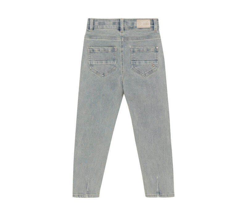 Daily Seven 2500 Mom Fit Embroiderie Used Medium Denim