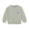 Daily seven Daily Seven Sweater Backprint Cool Mint