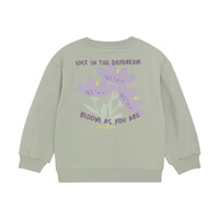 Daily Seven Sweater Backprint Cool Mint