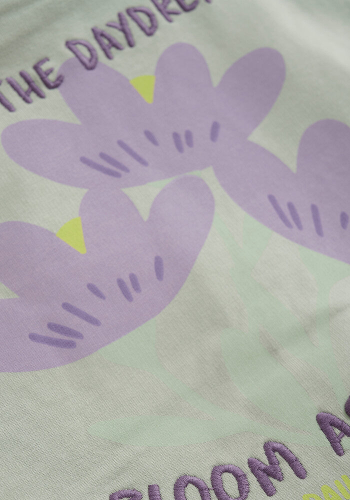 Daily Seven Sweater Backprint Cool Mint