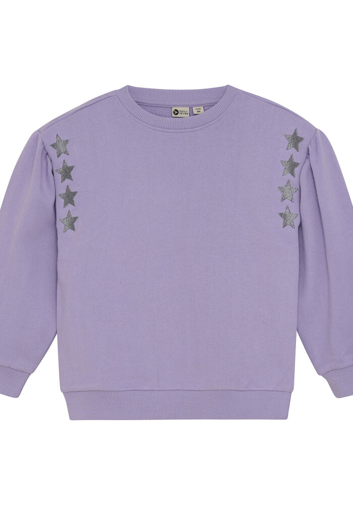 Daily Seven Sweater Embroidery Sleeve Daybreak