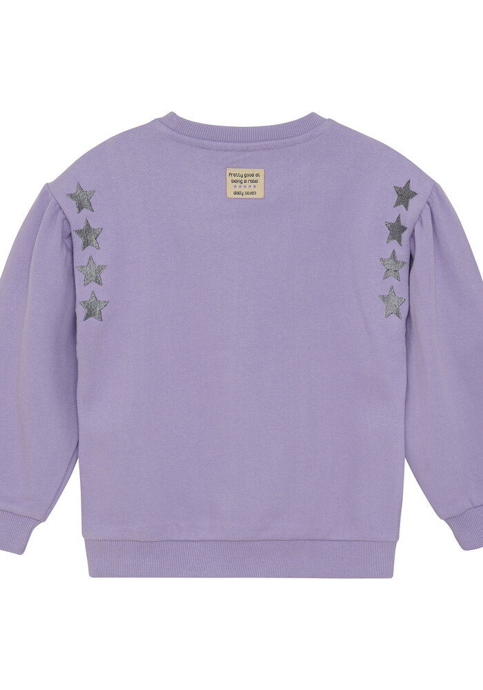 Daily Seven Sweater Embroidery Sleeve Daybreak