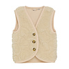 Daily Seven Teddy Gilet Sandshell