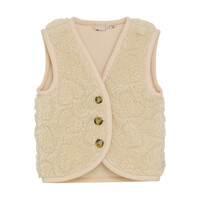 Daily Seven Teddy Gilet Sandshell