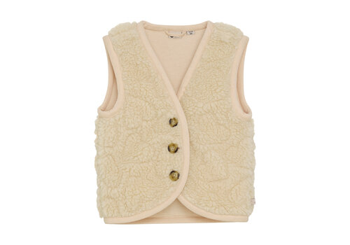 Daily seven Daily Seven Teddy Gilet Sandshell