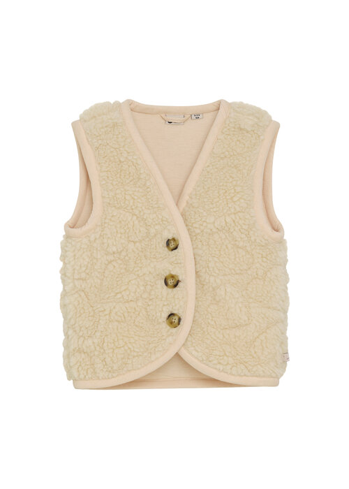 Daily seven Daily Seven Teddy Gilet Sandshell