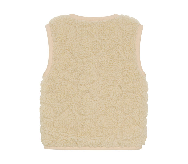 Daily Seven Teddy Gilet Sandshell