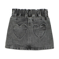 Daily Seven Denim Skirt Dark Grey Denim