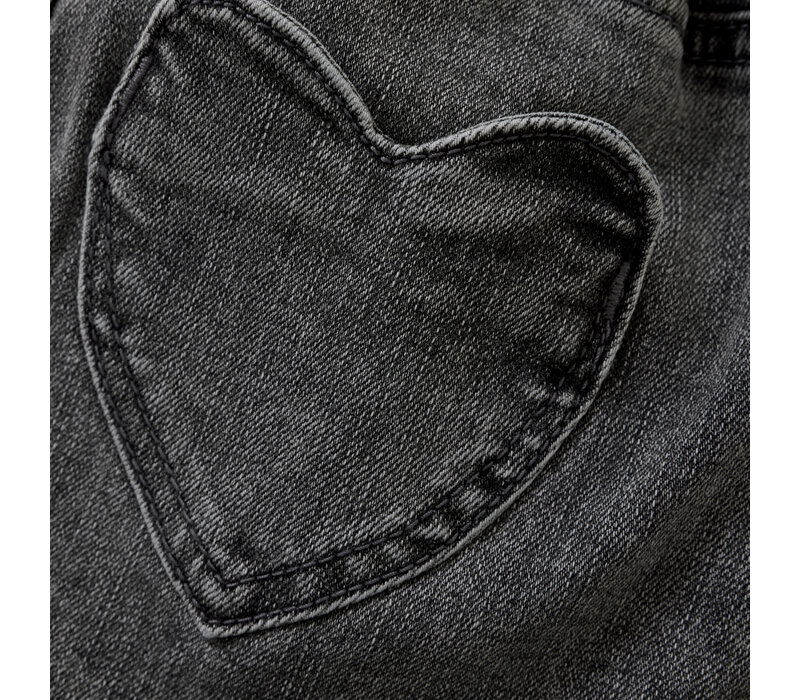 Daily Seven Denim Skirt Dark Grey Denim