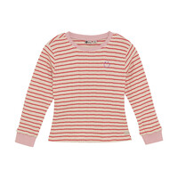 Daily Seven T-shirt Longsleeve Stripe Baked Apple