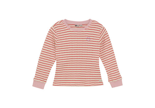 Daily seven Daily Seven T-shirt Longsleeve Stripe Baked Apple