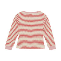 Daily Seven T-shirt Longsleeve Stripe Baked Apple