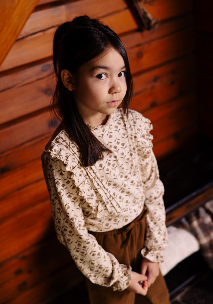 Levv LW251VERDA AOP White Flower