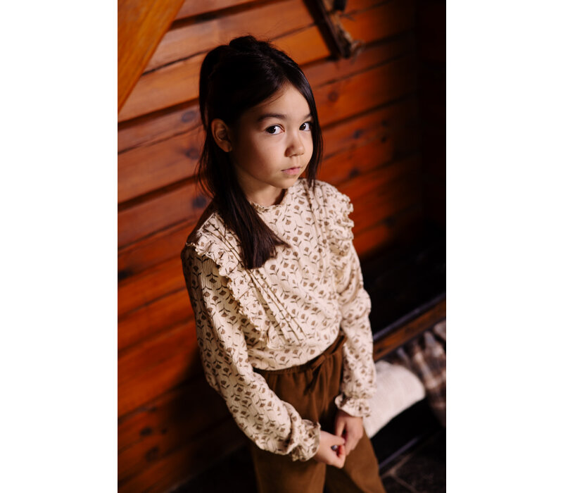 Levv LW251VERDA AOP White Flower