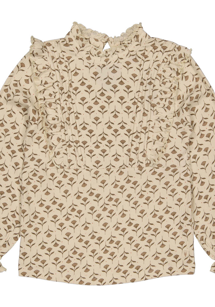 Levv LW251VERDA AOP White Flower