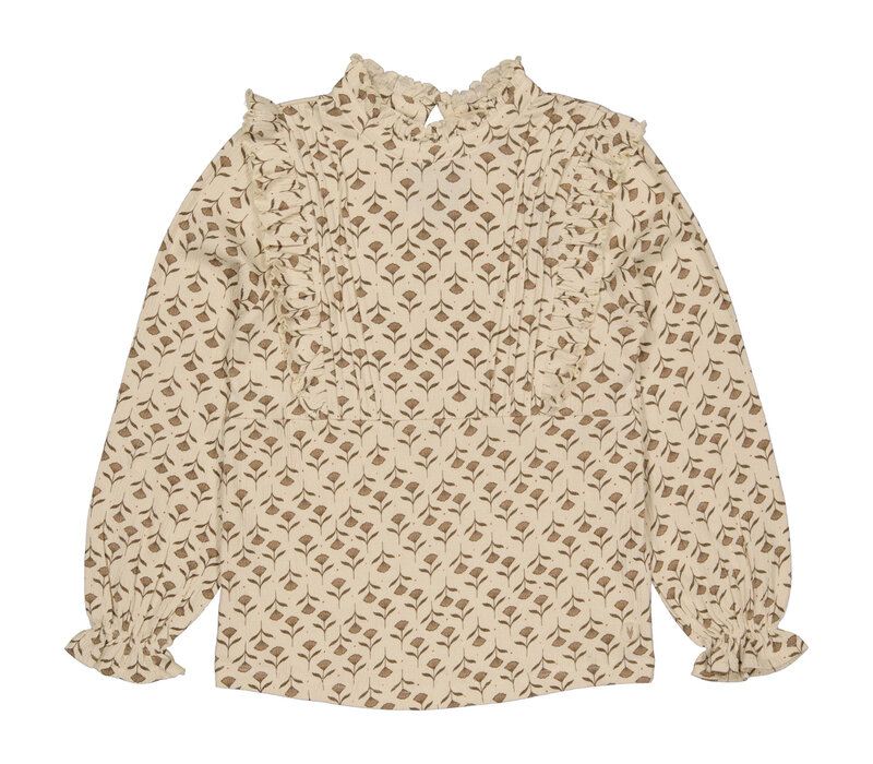 Levv LW251VERDA AOP White Flower