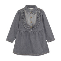 Enfant Dress Denim Light Grey Denim