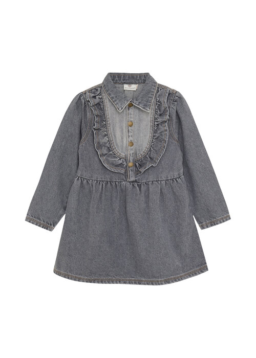 Enfant Enfant Dress Denim Light Grey Denim