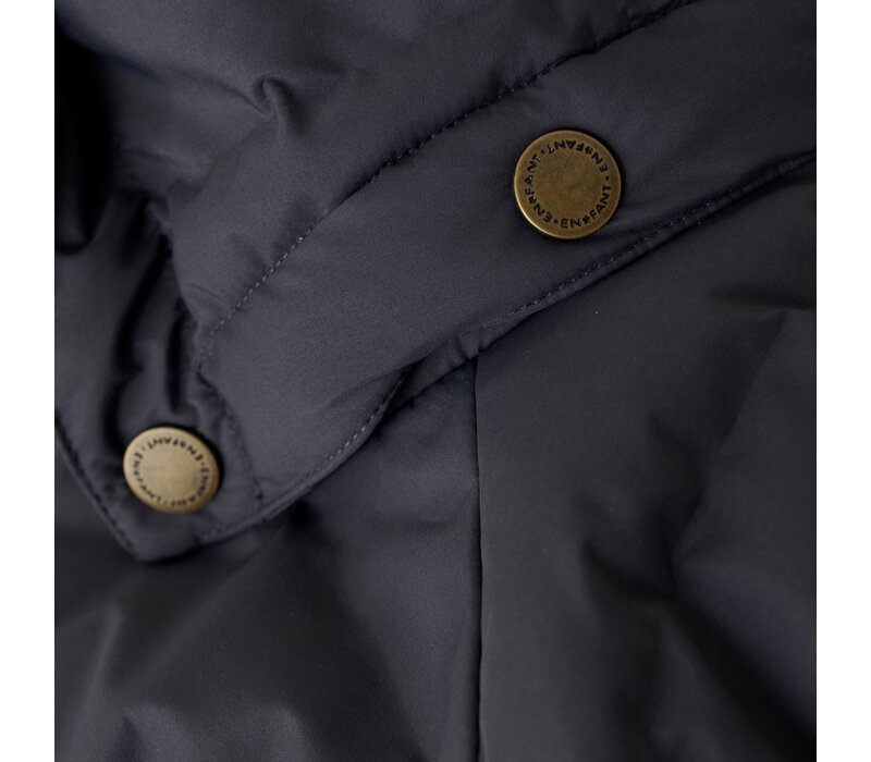 Enfant Jacket Quilt, Solid Ebony